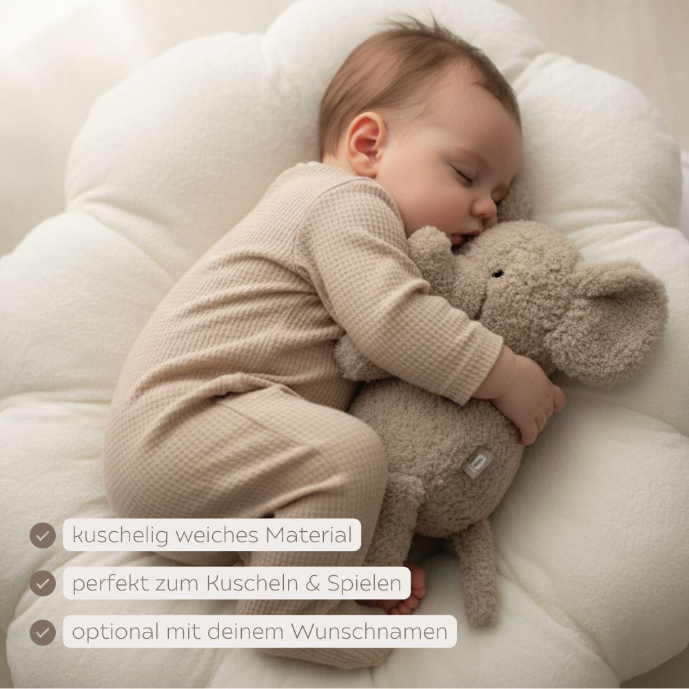 JOLLEIN Kuscheltier Elefant - wunderwunsch
