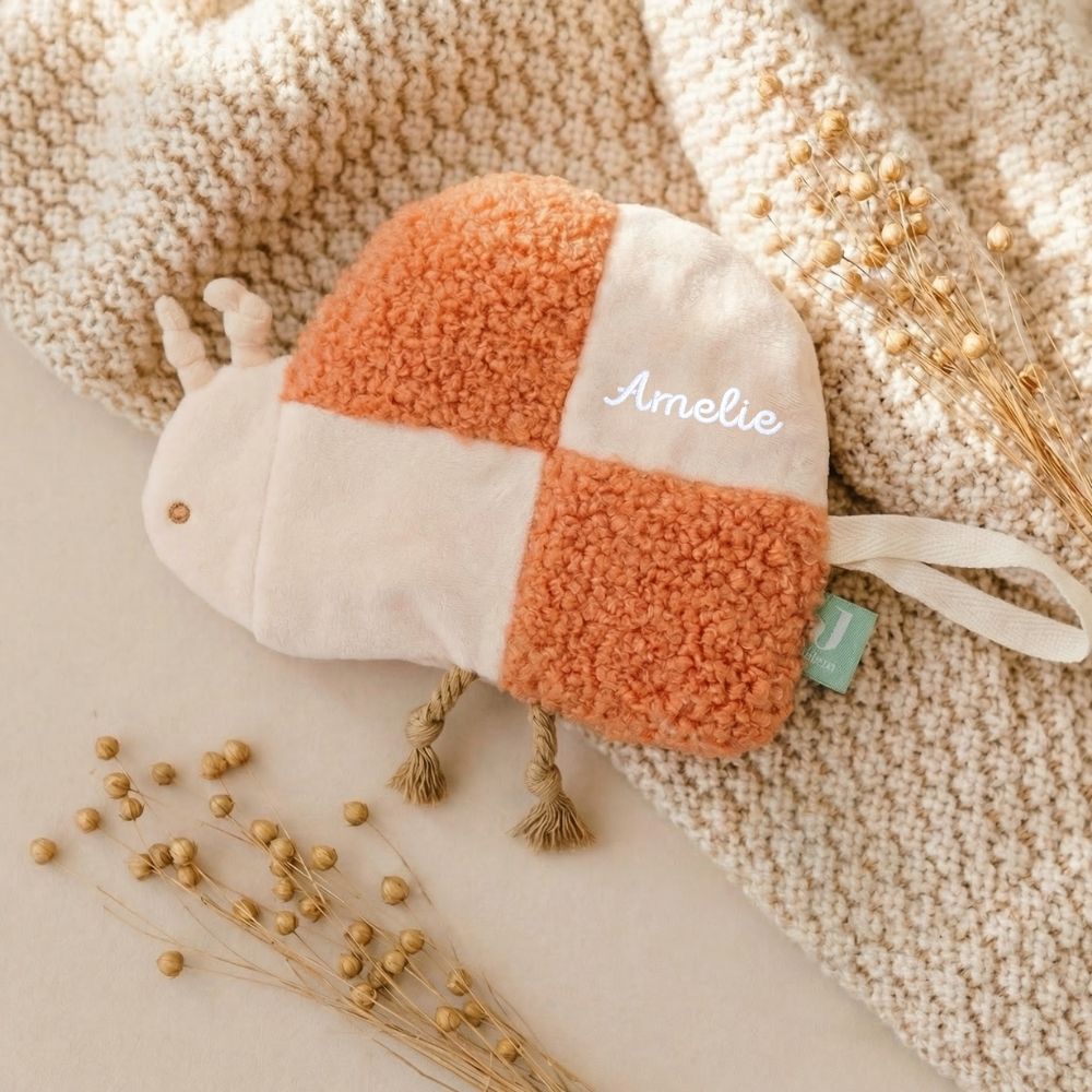 JOLLEIN Schmusetuch Marienkäfer personalisierbar - wunderwunsch