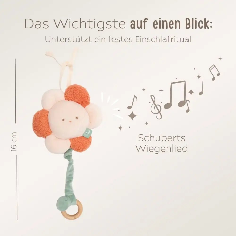 JOLLEIN Spieluhr Blume personalisierbar - wunderwunsch