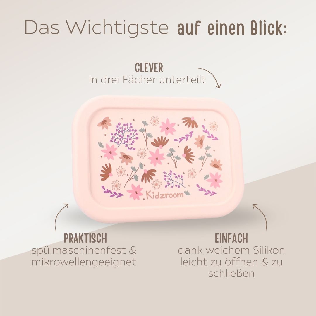KIDZROOM Lunchbox "Lovely Lunch" personalisierbar - wunderwunsch