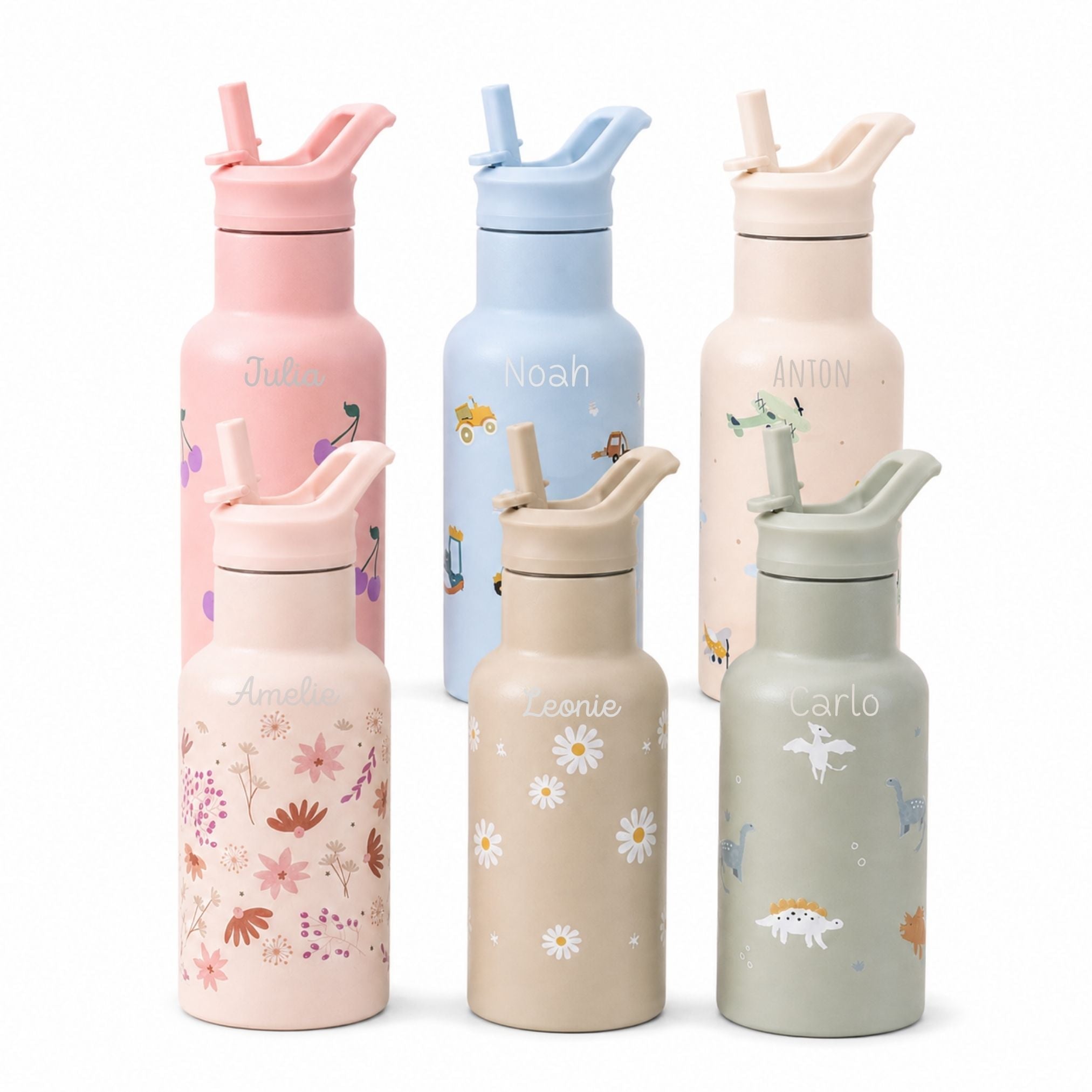 KIDZROOM Trinkflasche 350 ml personalisiert - wunderwunsch