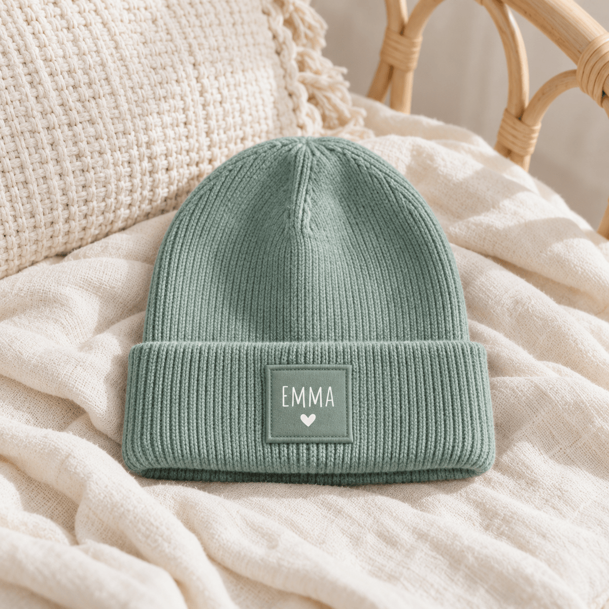 Kinder Beanie Mütze personalisiert - wunderwunsch