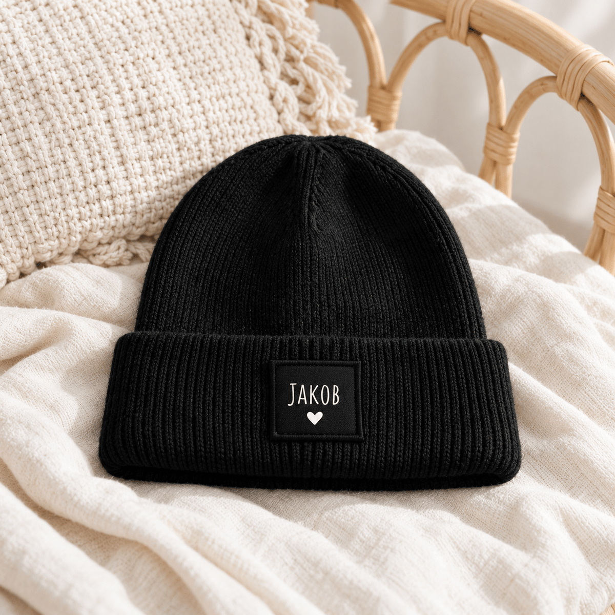 Kinder Beanie Mütze personalisiert - wunderwunsch
