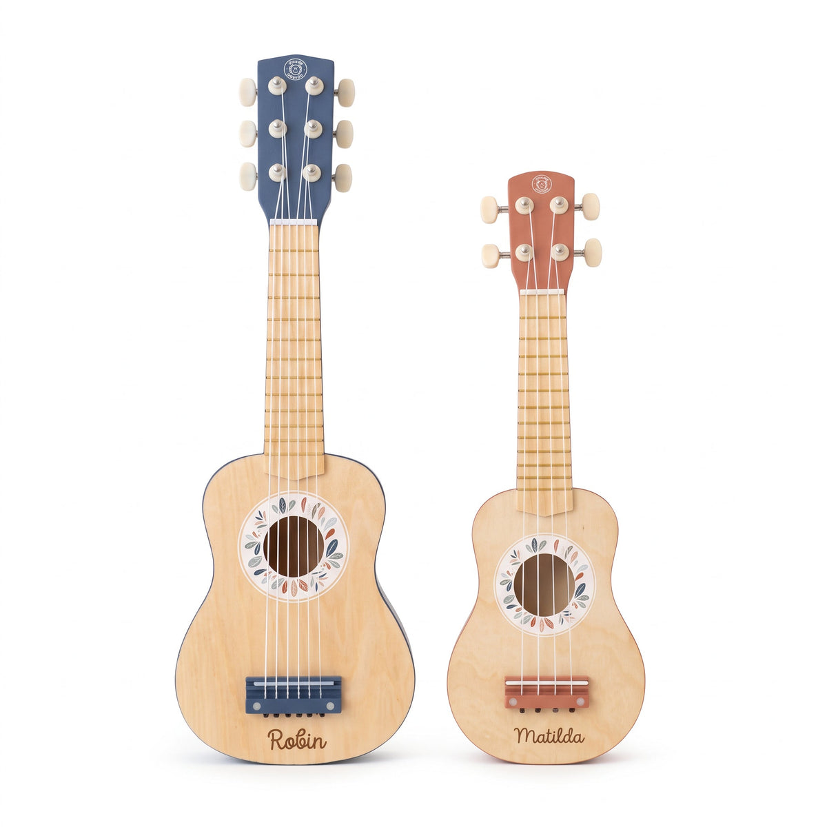 Kinder Ukulele oder Gitarre personalisierbar - wunderwunsch