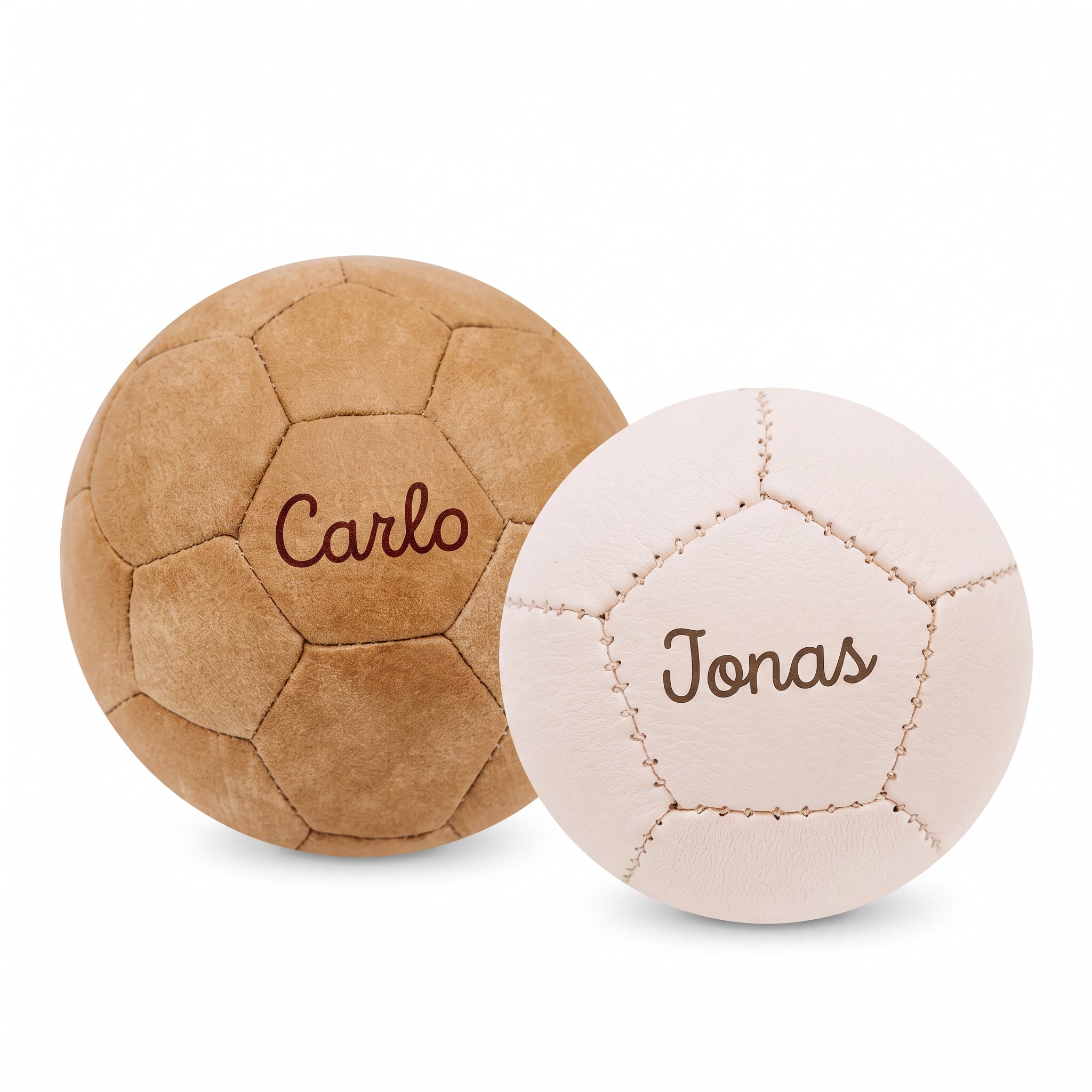 Kleiner Fußball Leder personalisierbar