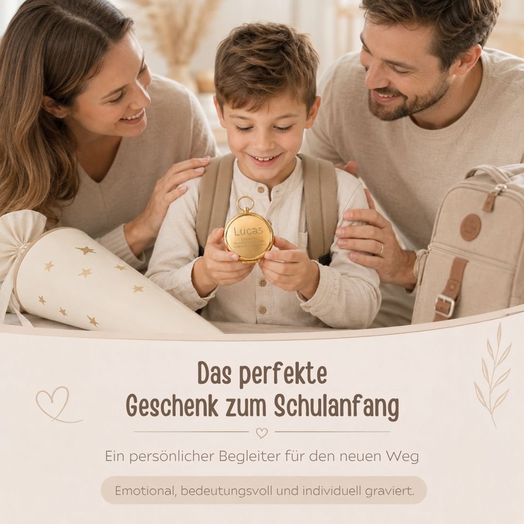 Kompass personalisiert - Geh deinen Weg - wunderwunsch