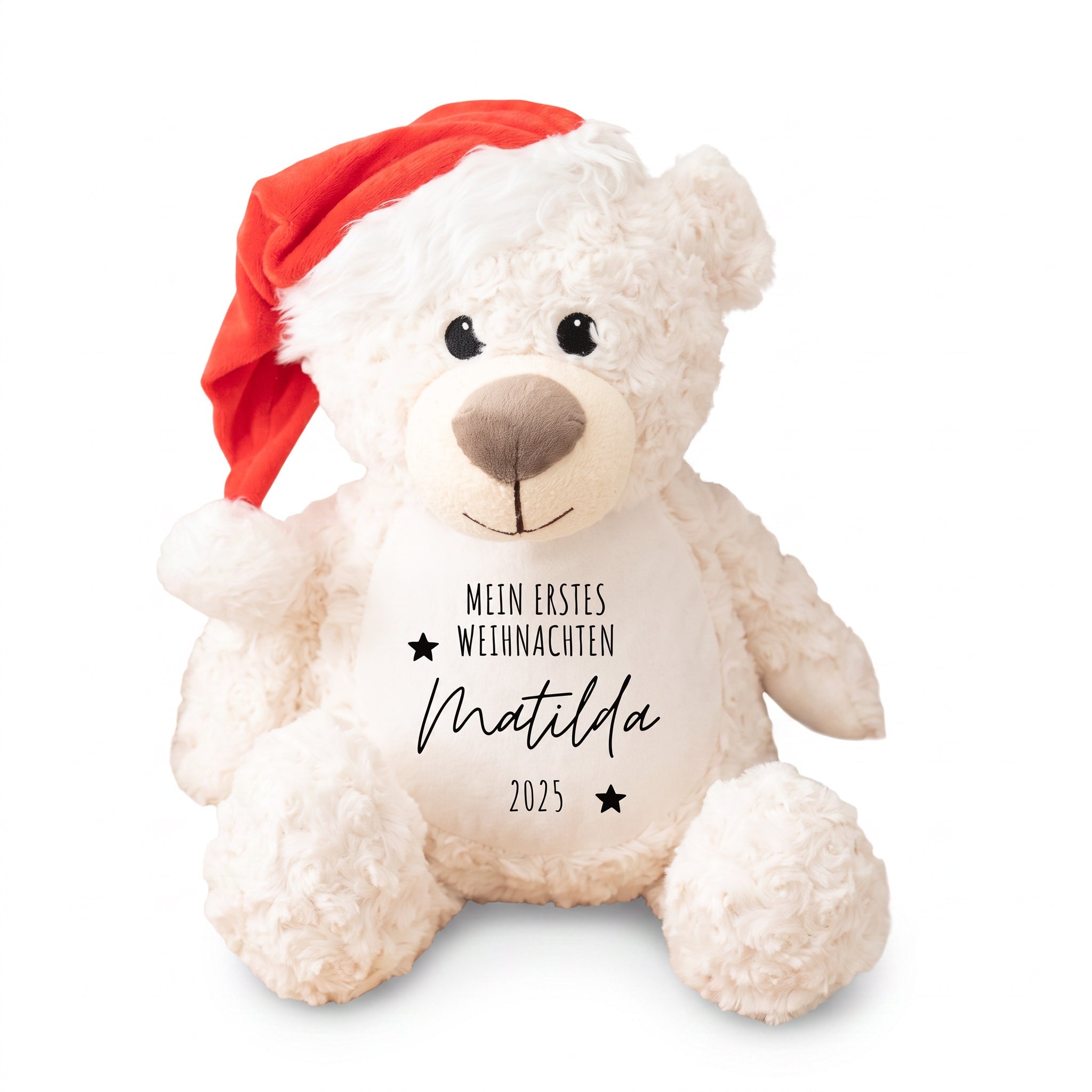 Kuscheltier Weihnachtsbär - wunderwunsch