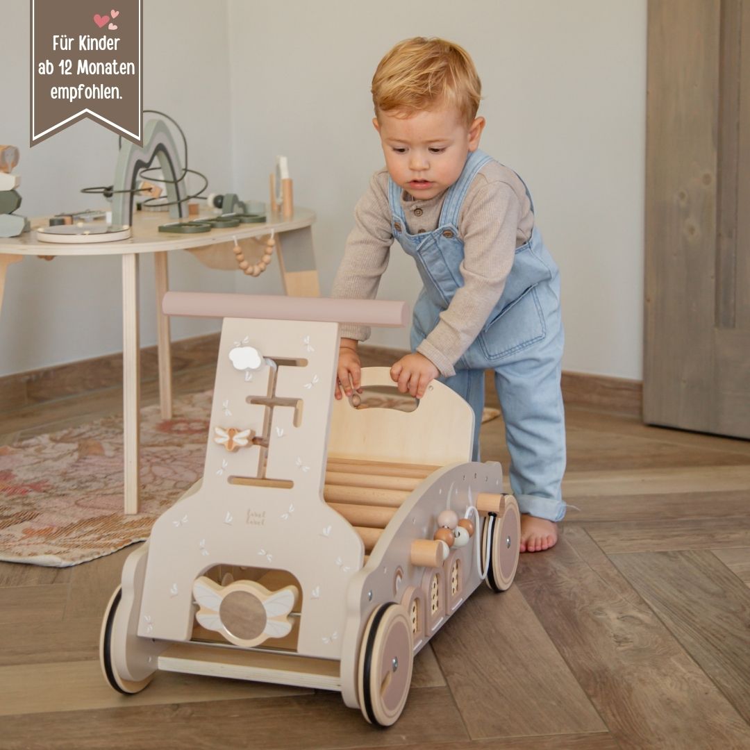 LABEL LABEL 3 - in - 1 Lauflernwagen personalisierbar - wunderwunsch