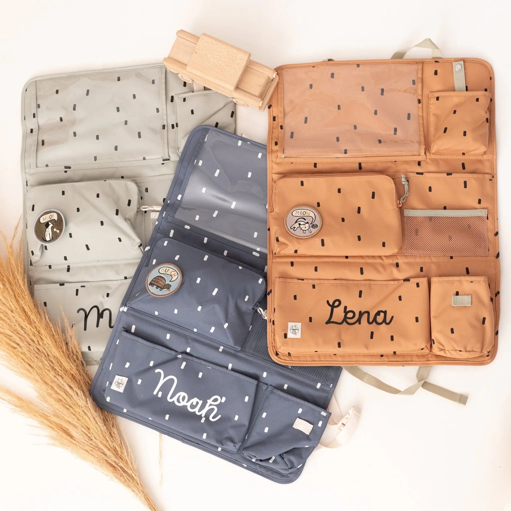LÄSSIG Autotasche - Punkte - wunderwunsch