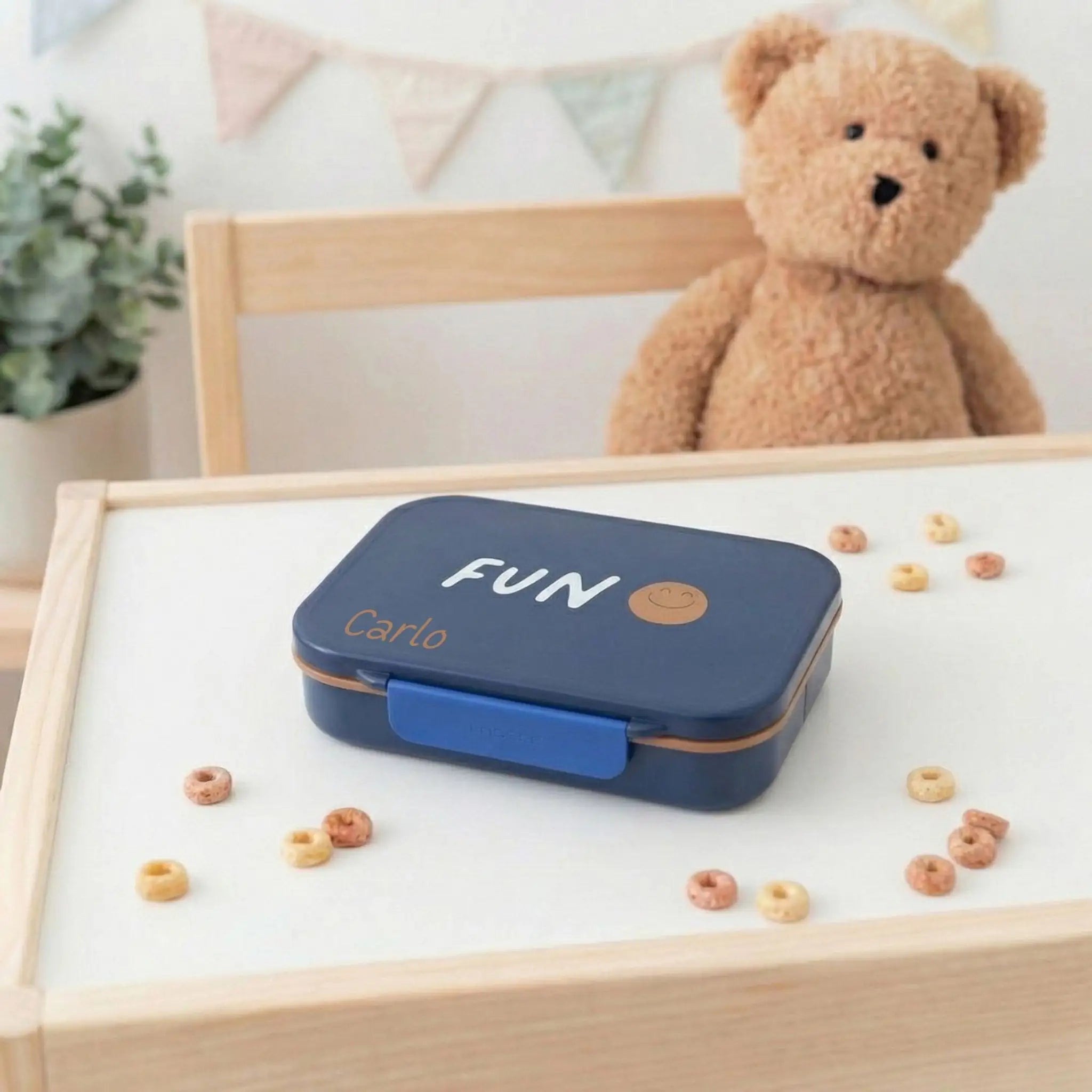 LÄSSIG Bento Brotdose "Little Gang" personalisierbar - wunderwunsch