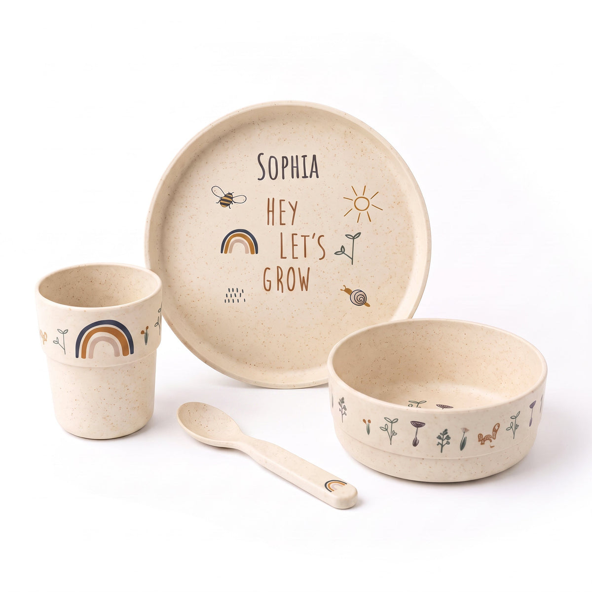 LÄSSIG Geschirr-Set "Garden Explorer" - wunderwunsch
