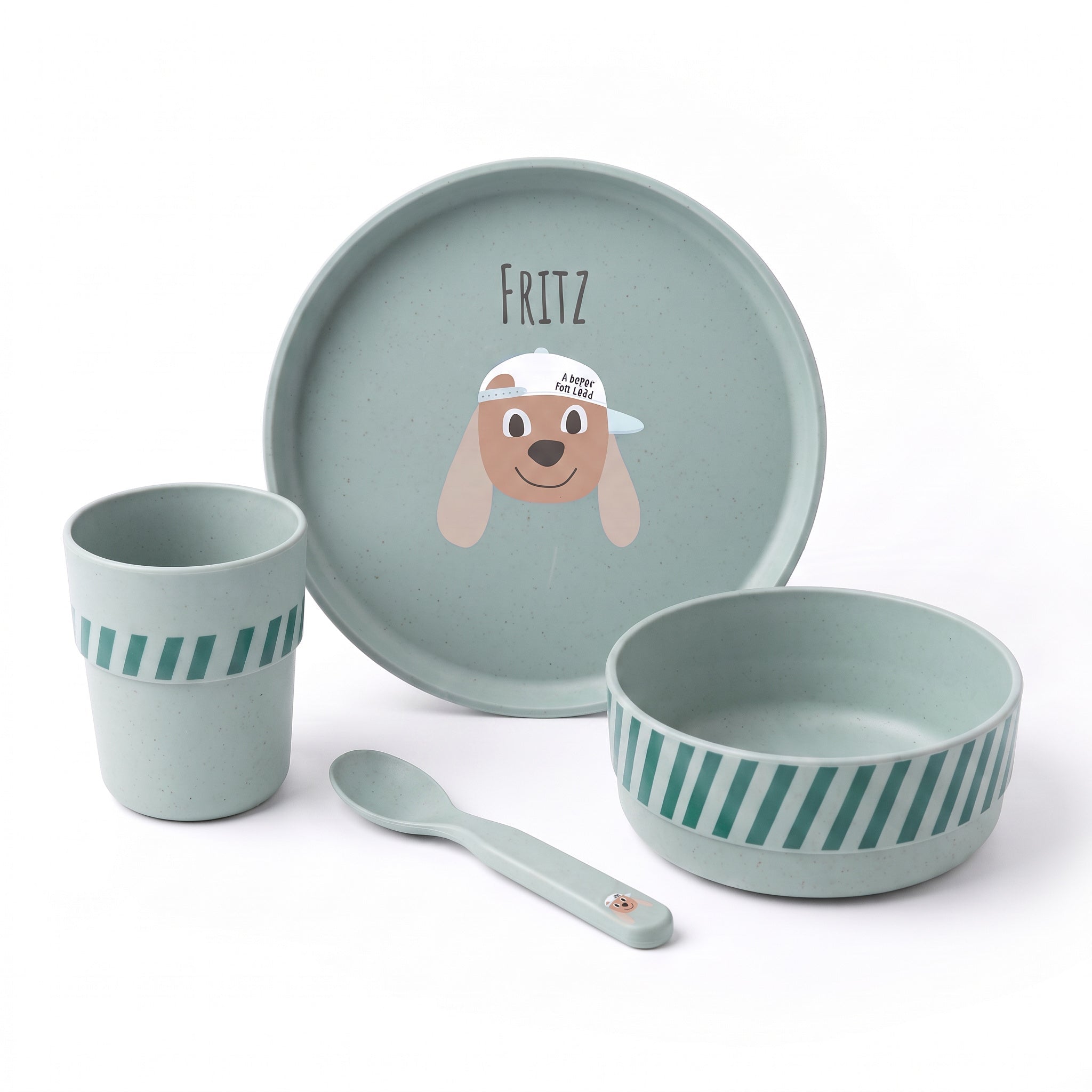 LÄSSIG Geschirr-Set "Hund" - wunderwunsch