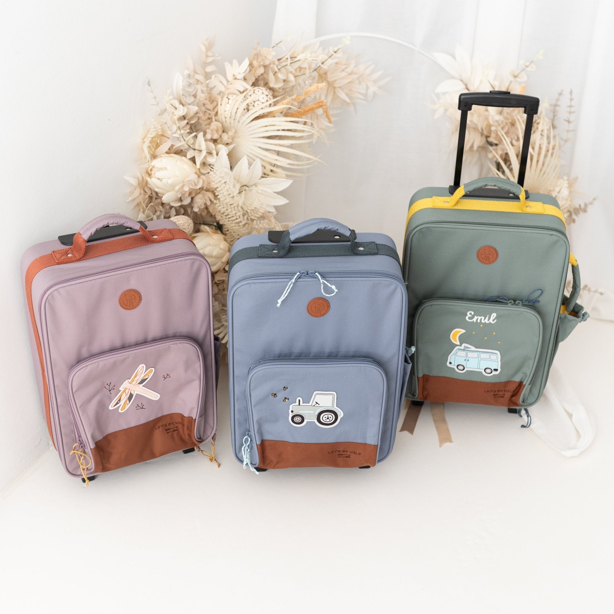 LÄSSIG Kinder Koffer "Adventure" personalisierbar - wunderwunsch