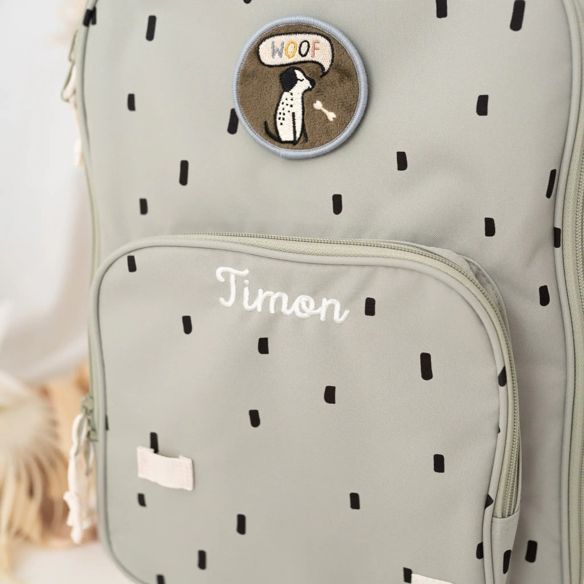 LÄSSIG Kinder Koffer "Punkte" personalisierbar - wunderwunsch