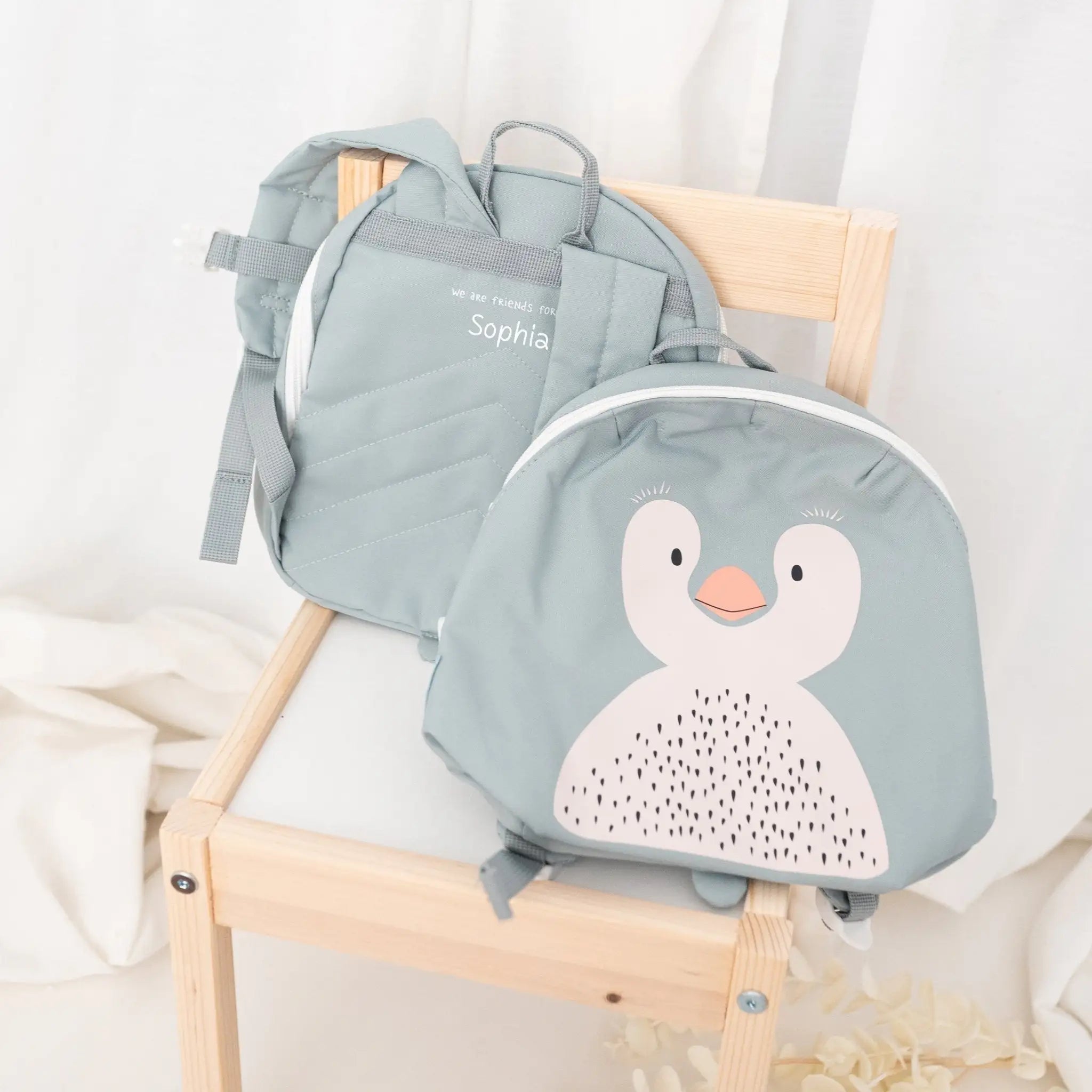 LÄSSIG Kindergartenrucksack personalisiert - Tiere - wunderwunsch