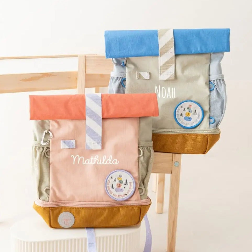 LÄSSIG Kindergartenrucksack Rolltop personalisierbar - wunderwunsch