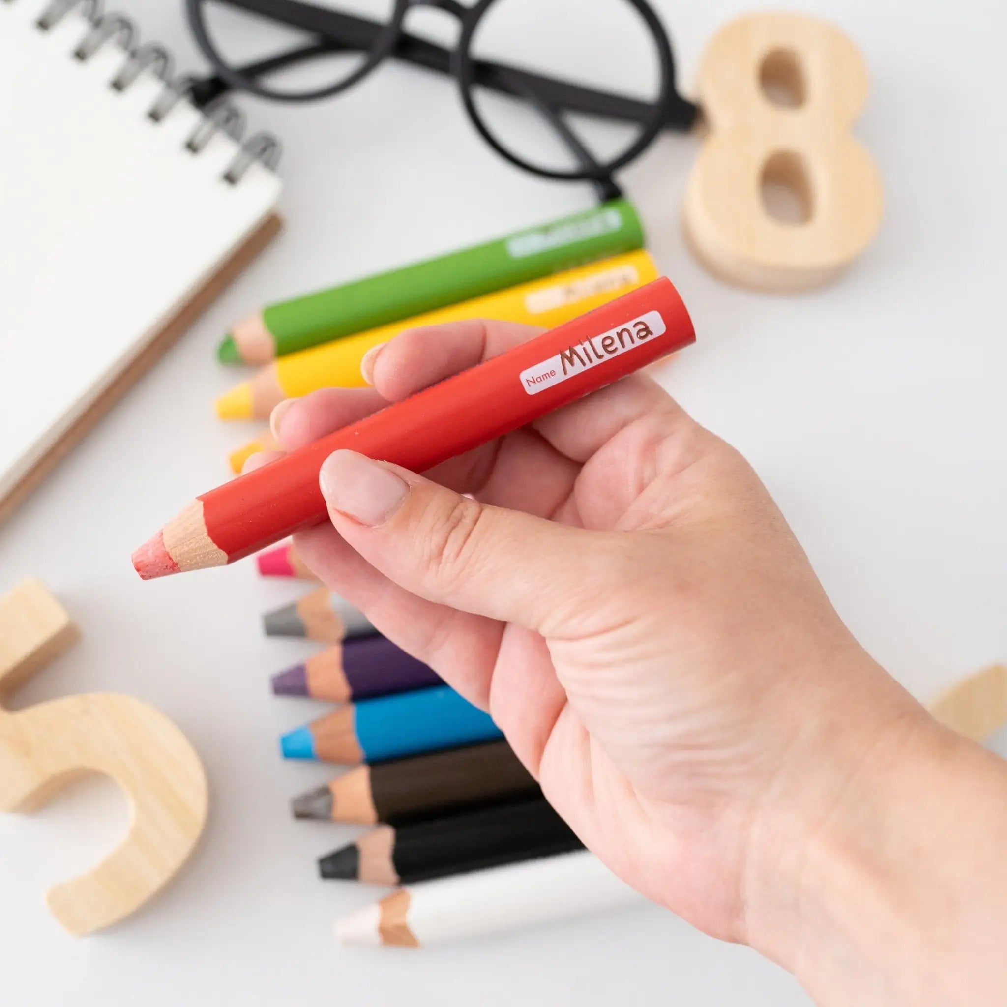 LAMY 3plus Farbstifte dick personalisierbar - wunderwunsch