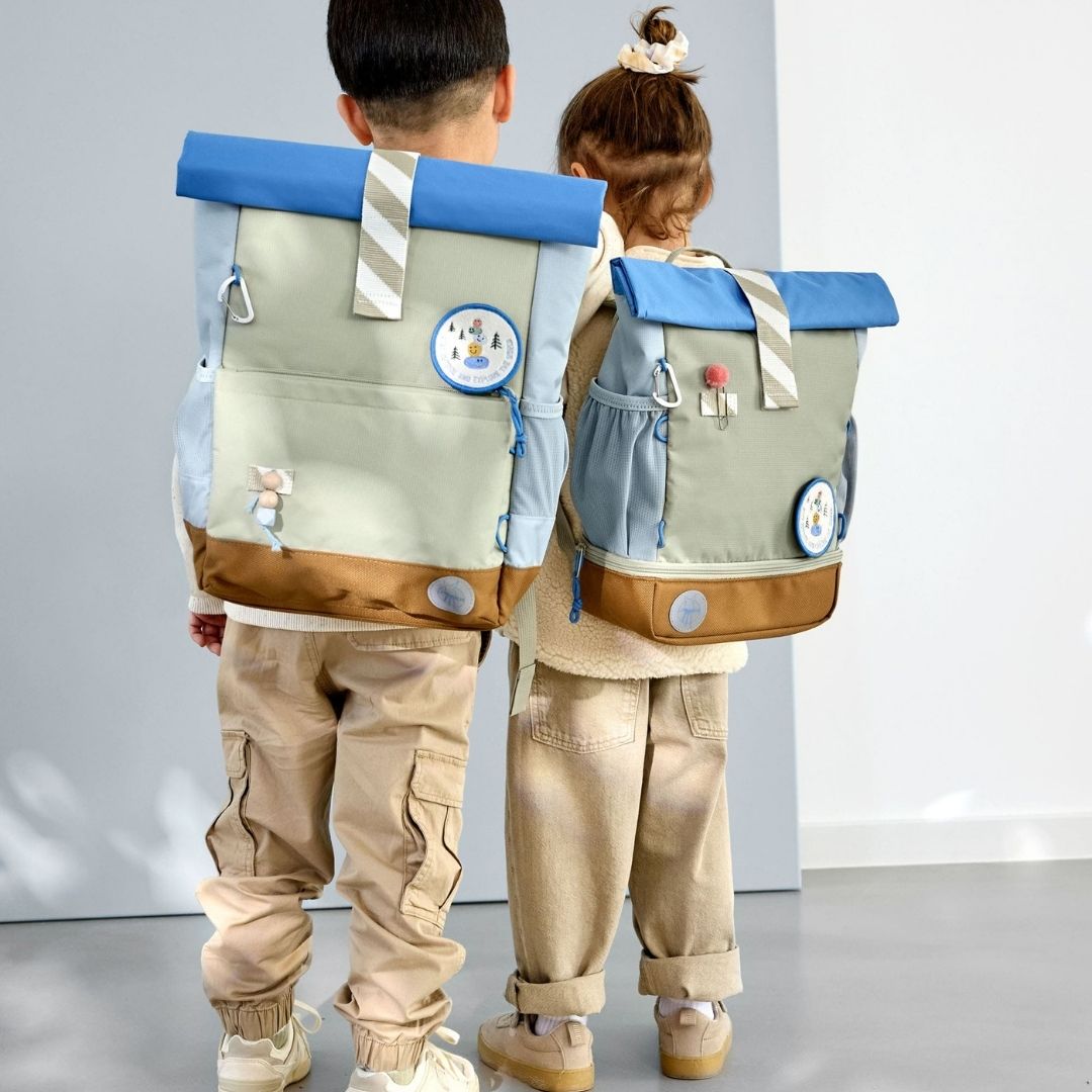 LÄSSIG Kindergarten - Set "Sunny Explorer Grün" personalisierbar - wunderwunsch