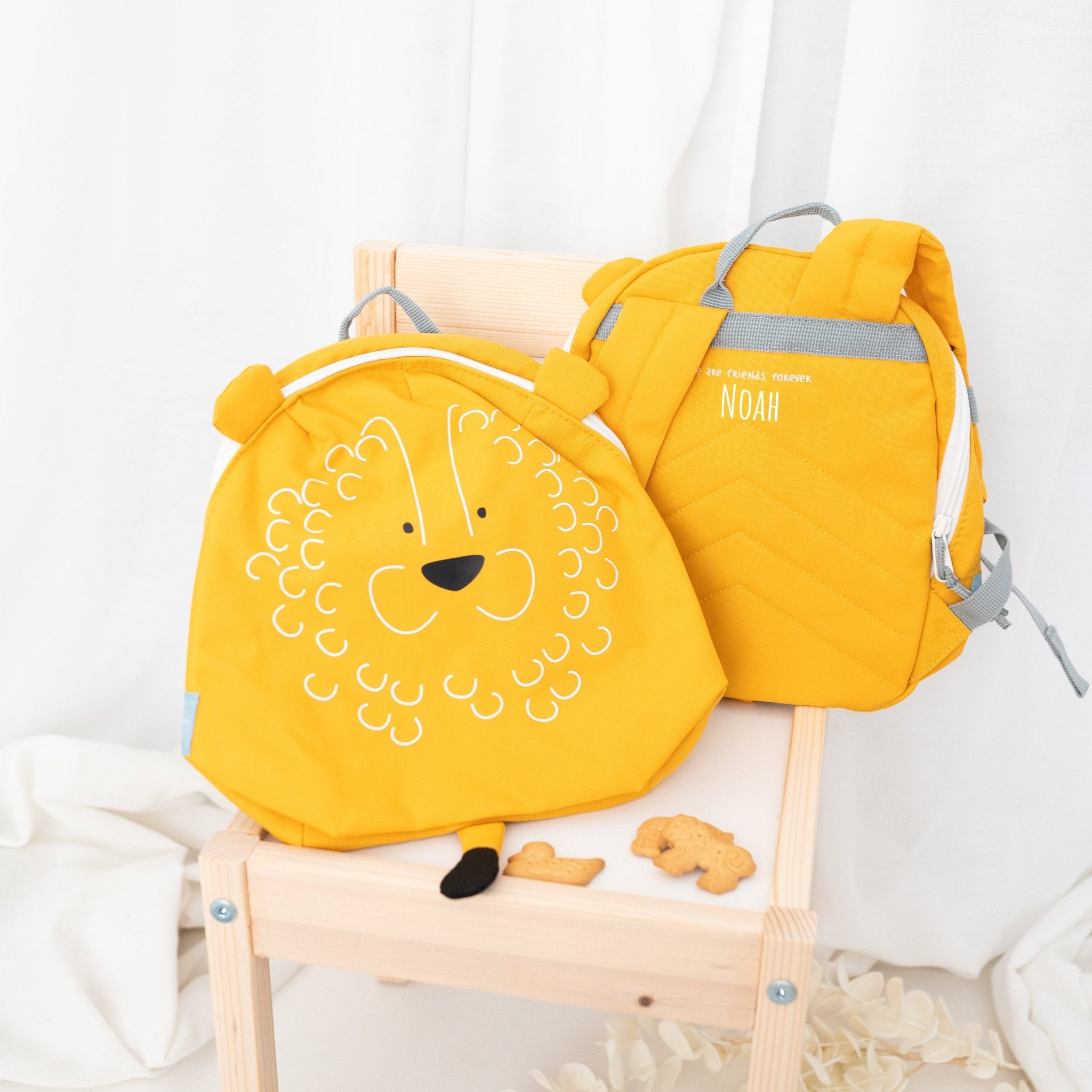 LÄSSIG Kindergartenrucksack personalisiert - Tiere - wunderwunsch