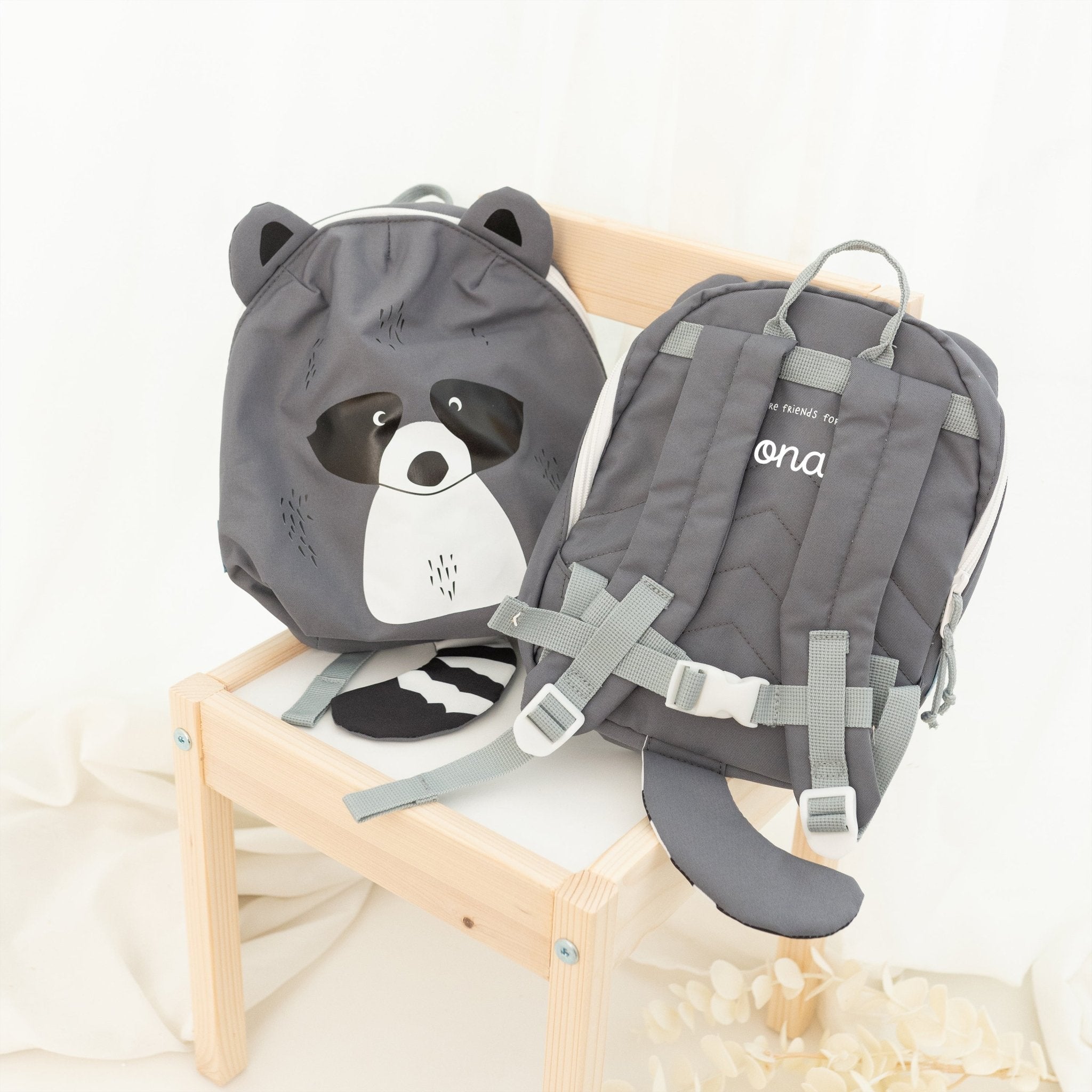 LÄSSIG Kindergartenrucksack personalisiert - Tiere - wunderwunsch