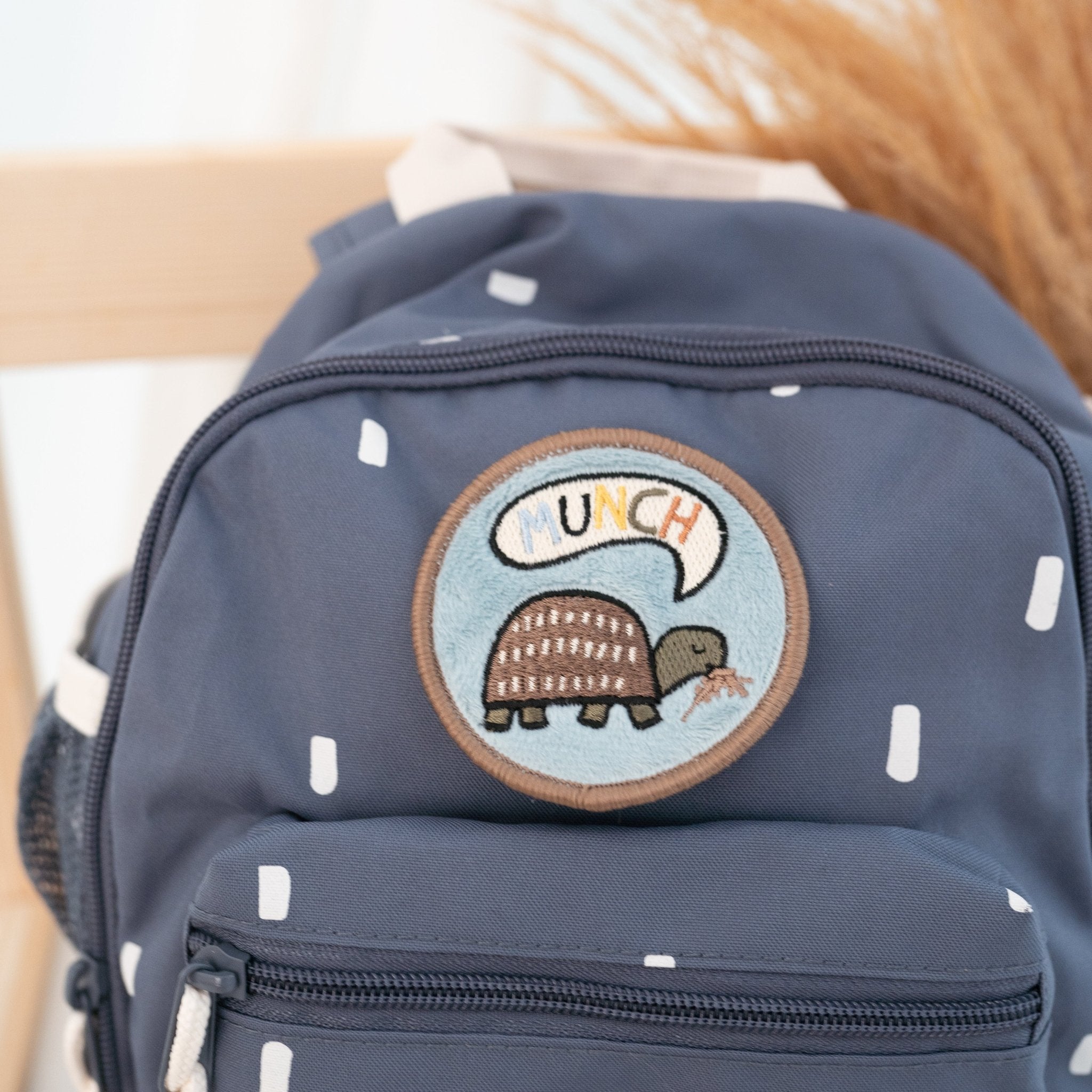 LÄSSIG Rucksack "Punkte rund" personalisiert - wunderwunsch