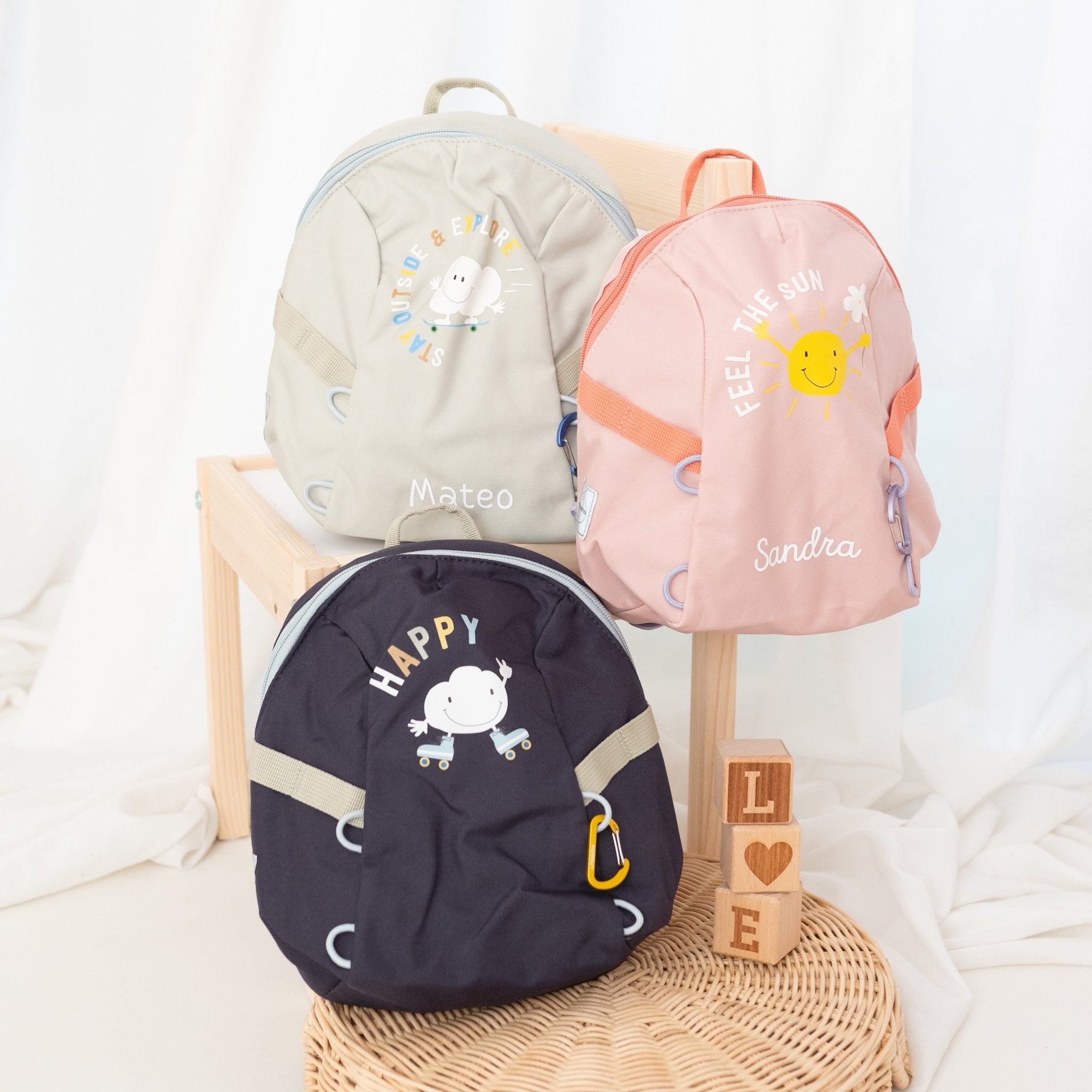 LÄSSIG Rucksack "Tiny Outdoor" personalisiert - wunderwunsch