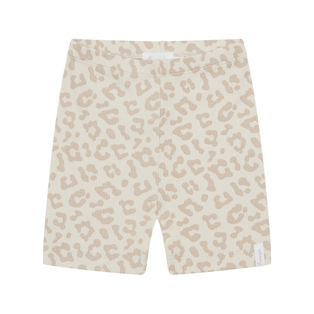 LEEVJE kurze Leggings Leoprint - wunderwunsch
