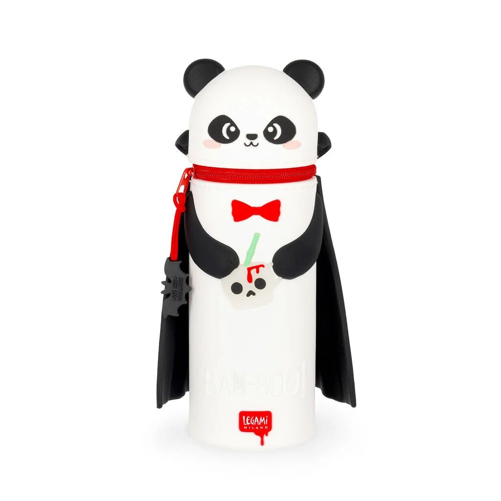 LEGAMI 2-in-1-Federmäppchen aus Silikon Panda „Bam-Boo“ - Kawaii - wunderwunsch