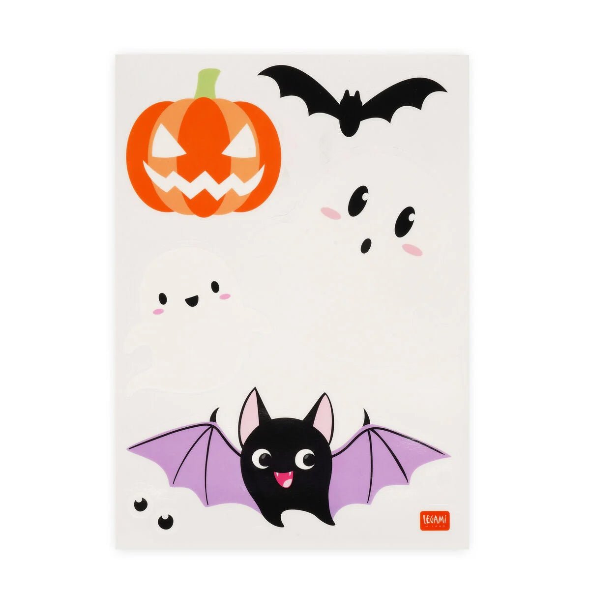 LEGAMI 35 Fensteraufkleber elektrostatisch - Halloween - wunderwunsch