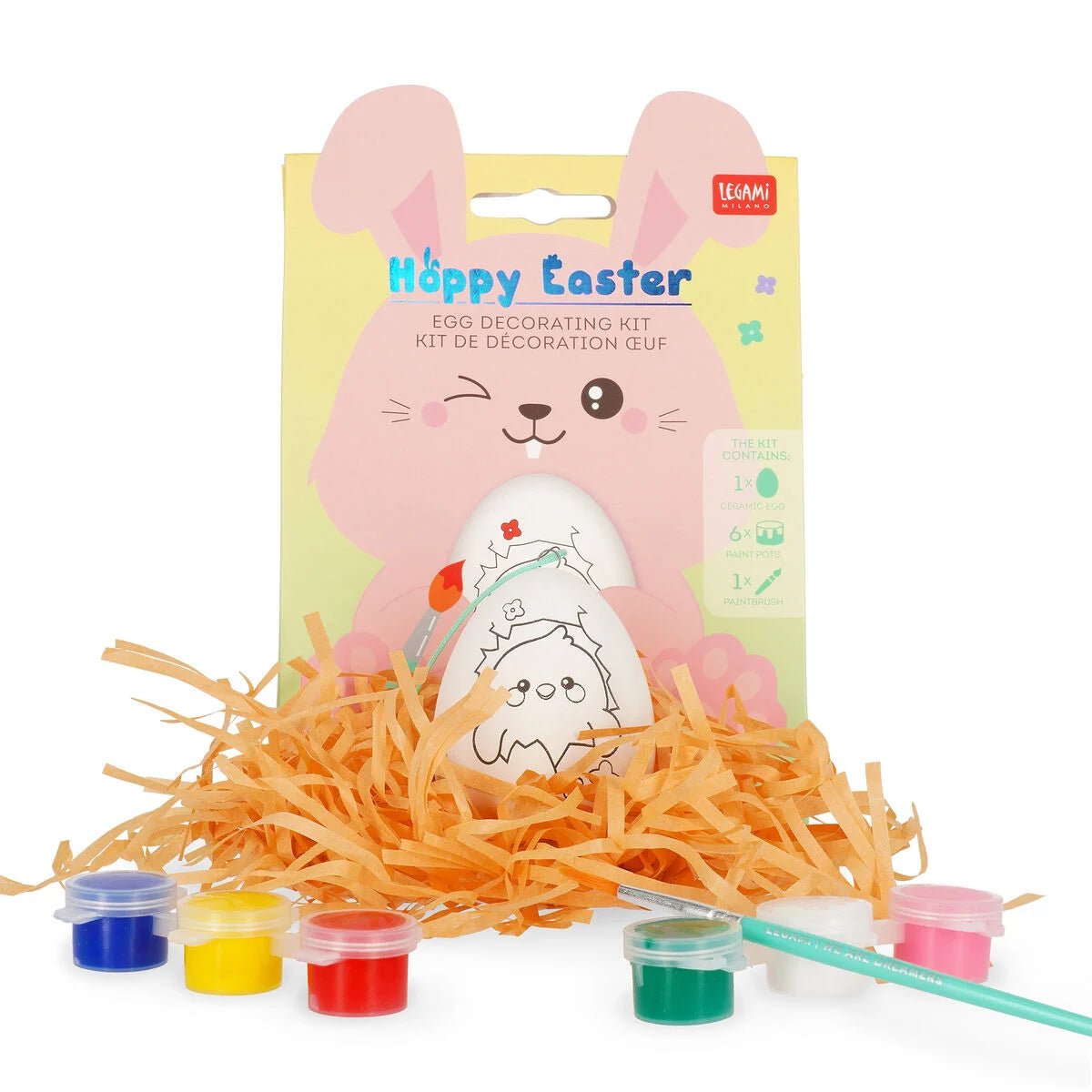 LEGAMI Dekorationsset für Ostereier - Hoppy Easter - wunderwunsch