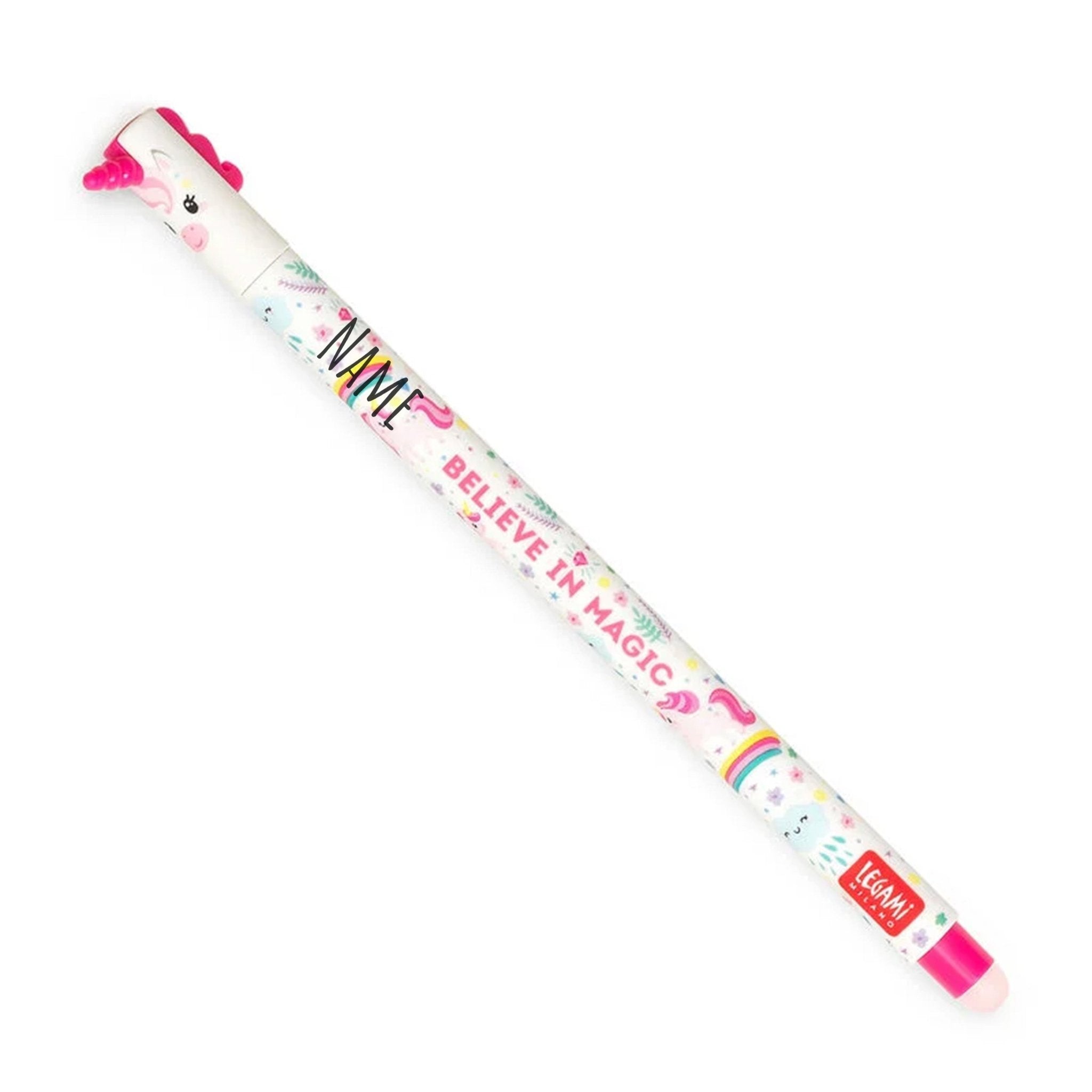 LEGAMI löschbarer Gelstift (personalisierbar) - wunderwunsch