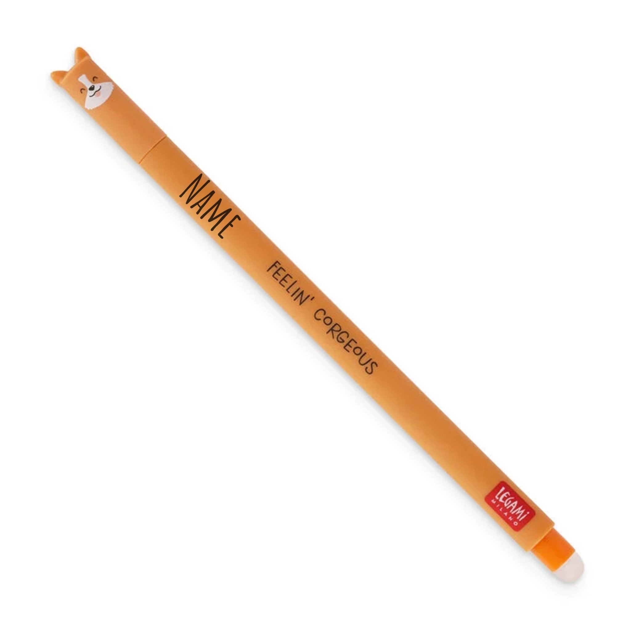 LEGAMI löschbarer Gelstift (personalisierbar) - wunderwunsch
