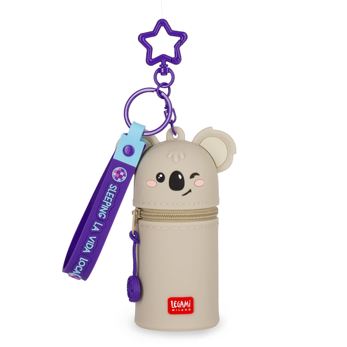 LEGAMI Münztasche mit Schlüsselanhänger Koala - Mini Kawaii - wunderwunsch