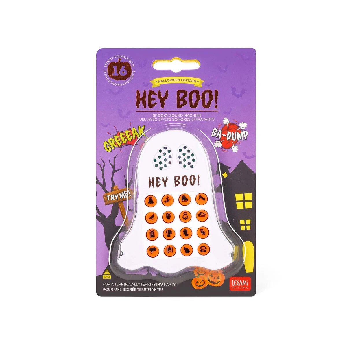 LEGAMI Spiel mit gruseligen Soundeffekten - Hey Boo! - wunderwunsch