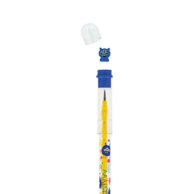 LEGAMI Stapelbarer Bleistift mit Radiergummi - wunderwunsch