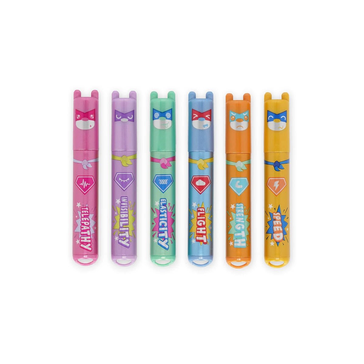 LEGAMI Textmarker 6er Set - Super-Bär - wunderwunsch