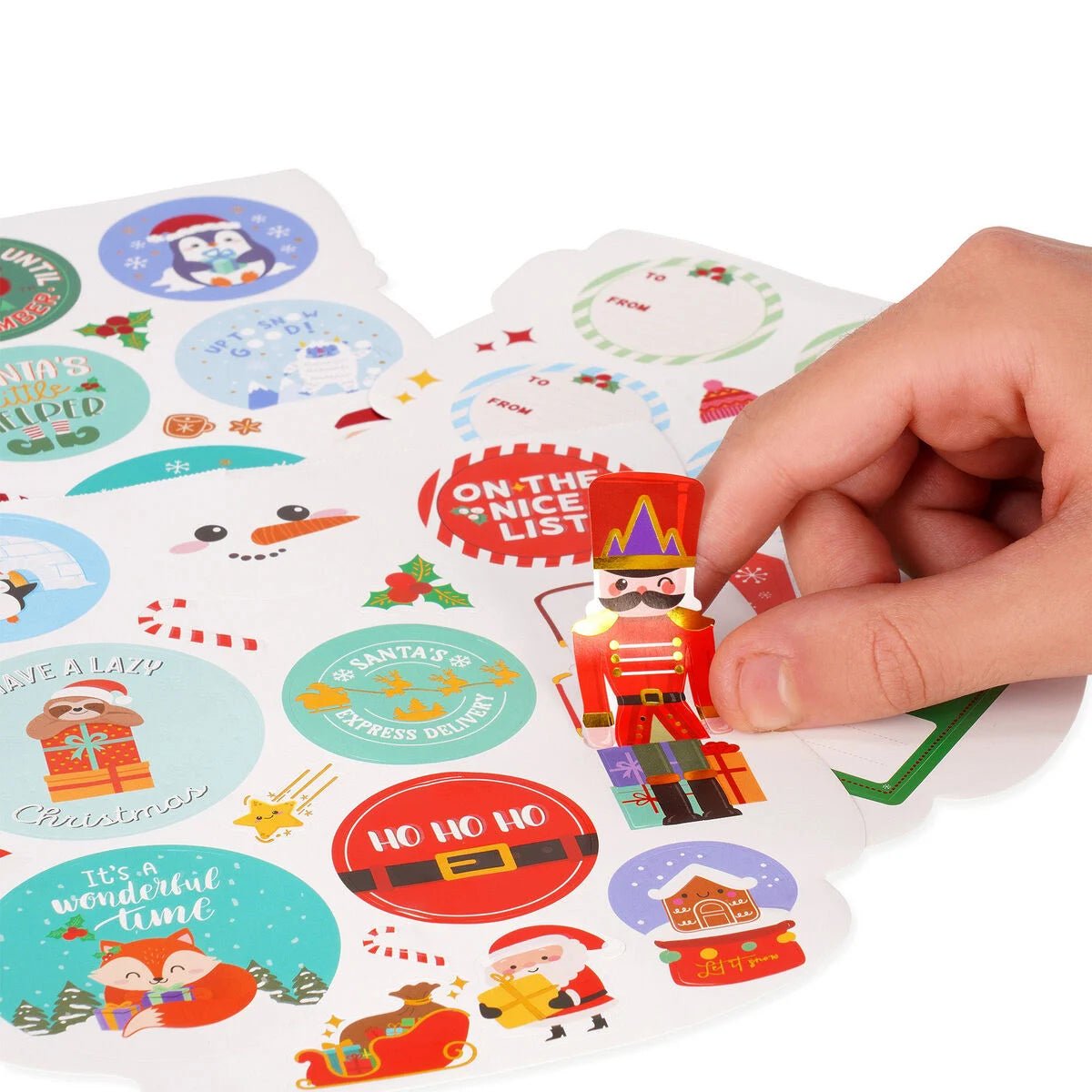 LEGAMI Weihnachts - Sticker - Heft - Sticker Buch - wunderwunsch