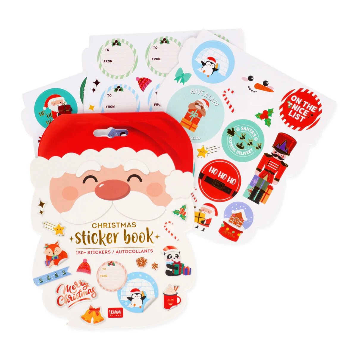 LEGAMI Weihnachts - Sticker - Heft - Sticker Buch - wunderwunsch