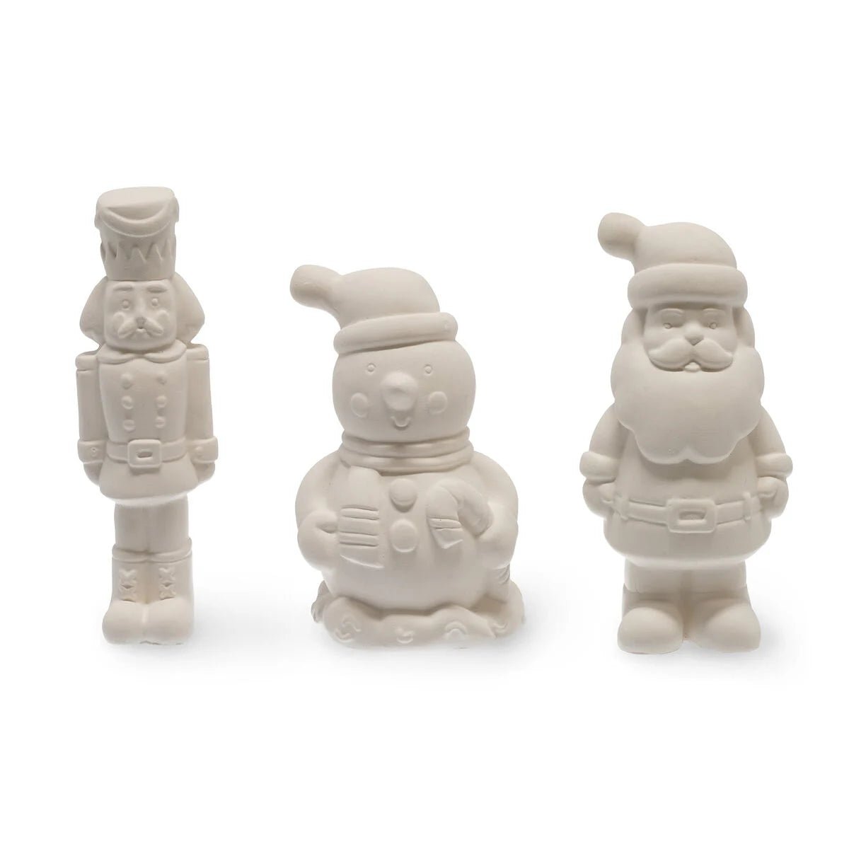 LEGAMI Weihnachtsfiguren - Dekorationsset - zum anmalen - wunderwunsch