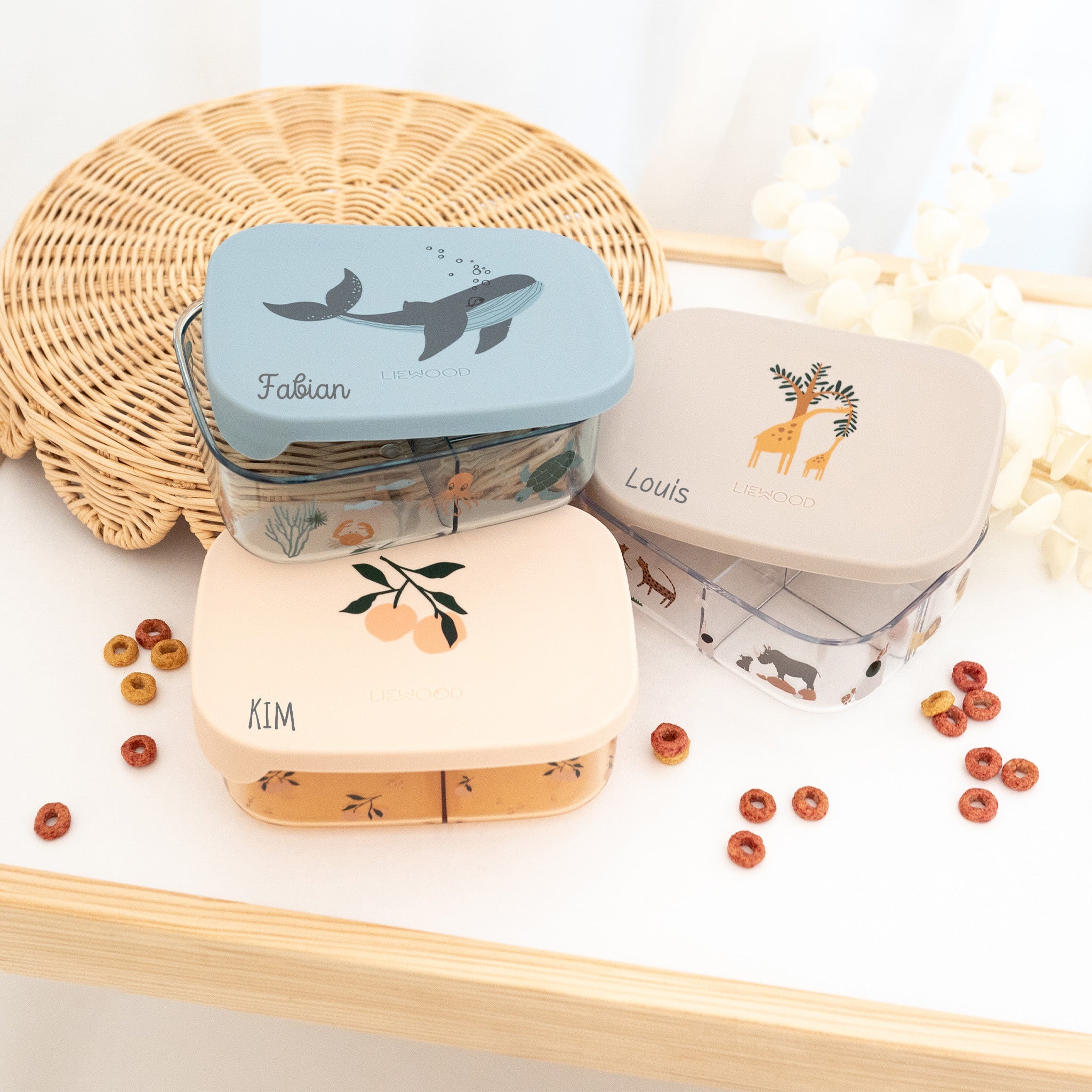 LIEWOOD Arthur Lunchbox Tritan personalisiert - wunderwunsch
