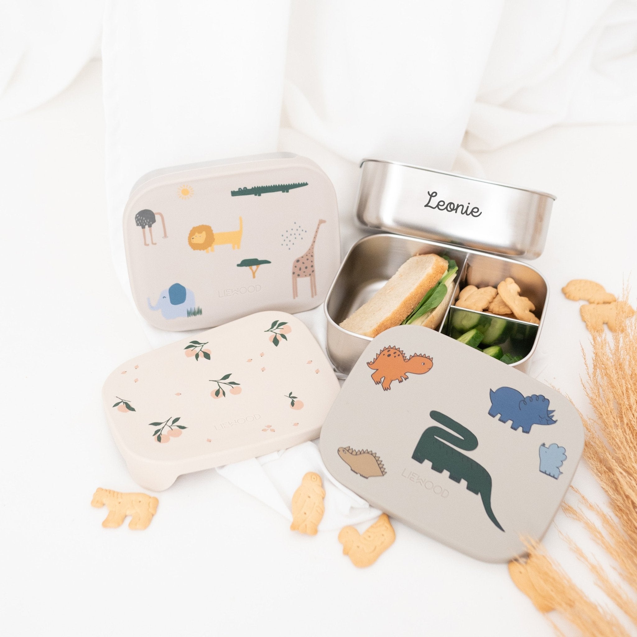 LIEWOOD Edelstahl Lunchbox personalisiert - wunderwunsch