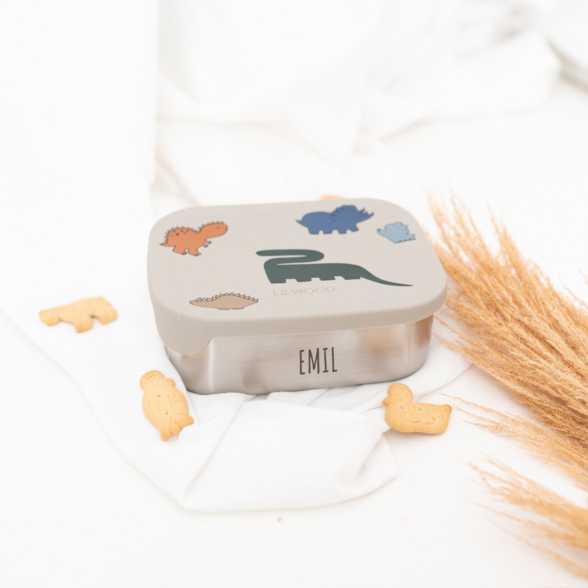 LIEWOOD Edelstahl Lunchbox personalisiert - wunderwunsch