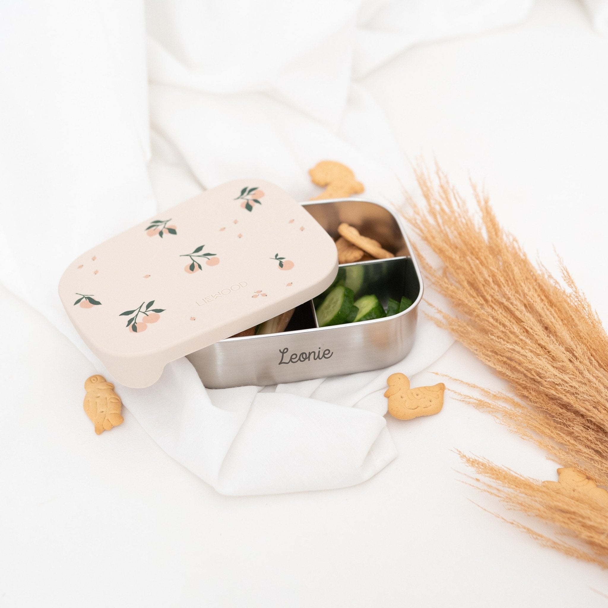LIEWOOD Edelstahl Lunchbox personalisiert - wunderwunsch