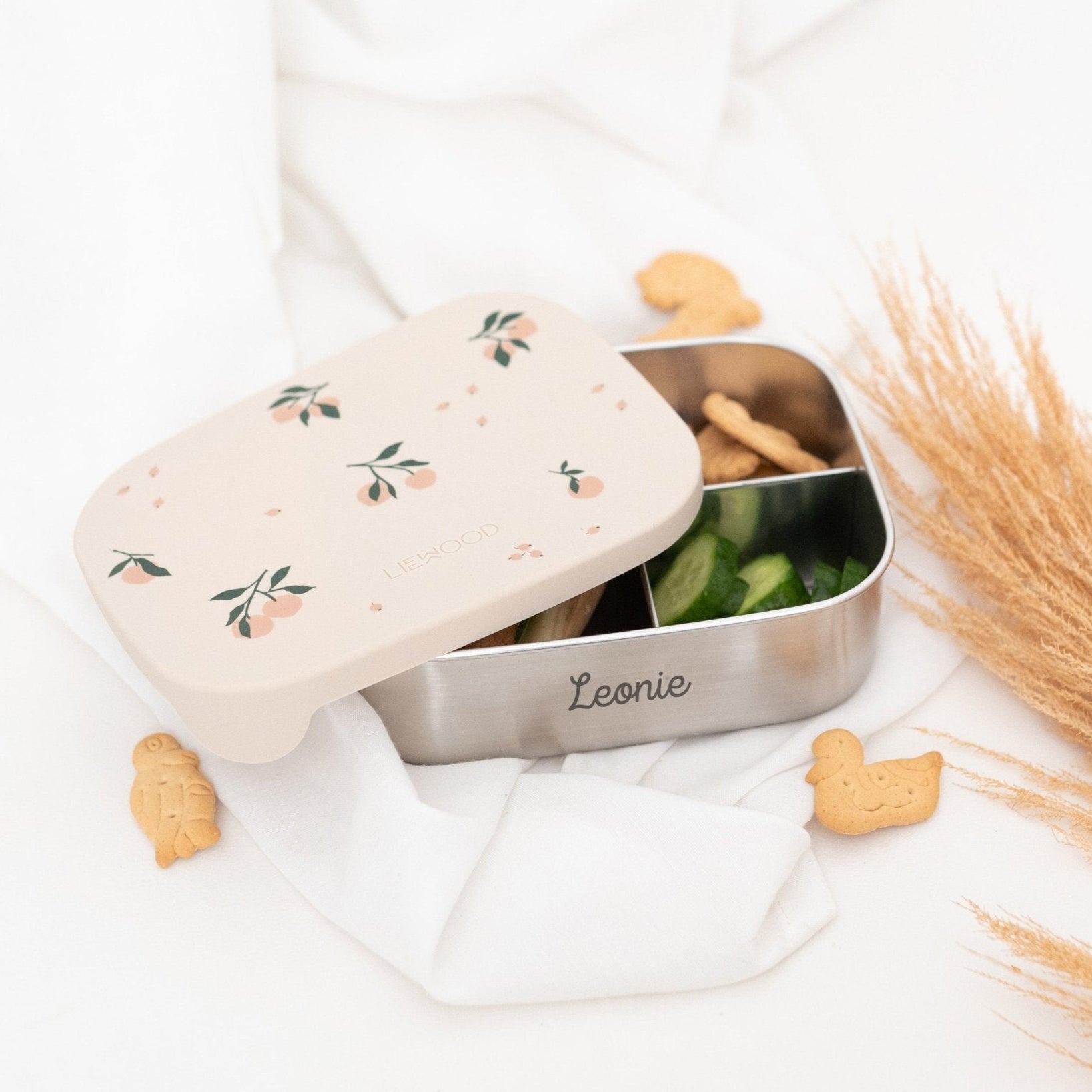 LIEWOOD Edelstahl Lunchbox personalisiert - wunderwunsch