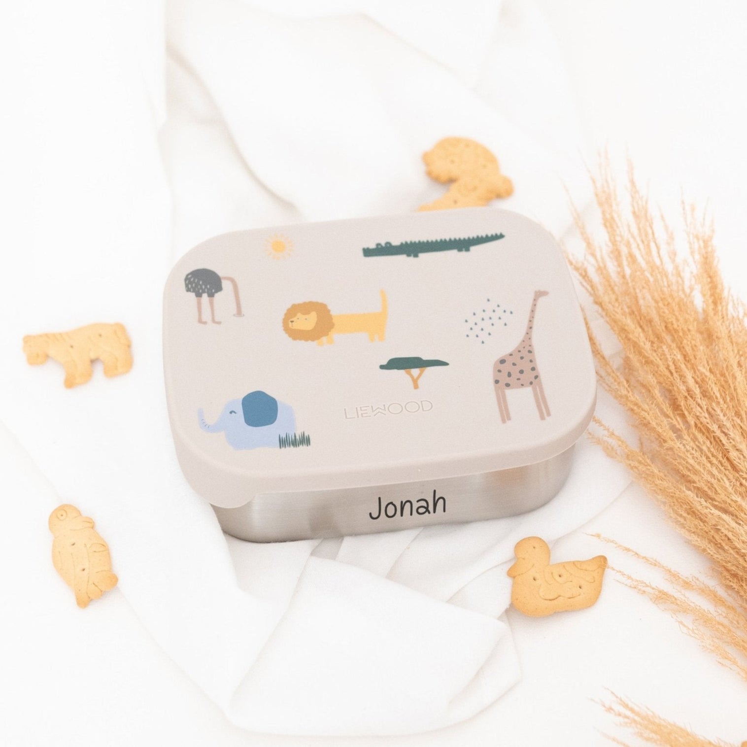 LIEWOOD Edelstahl Lunchbox personalisiert - wunderwunsch