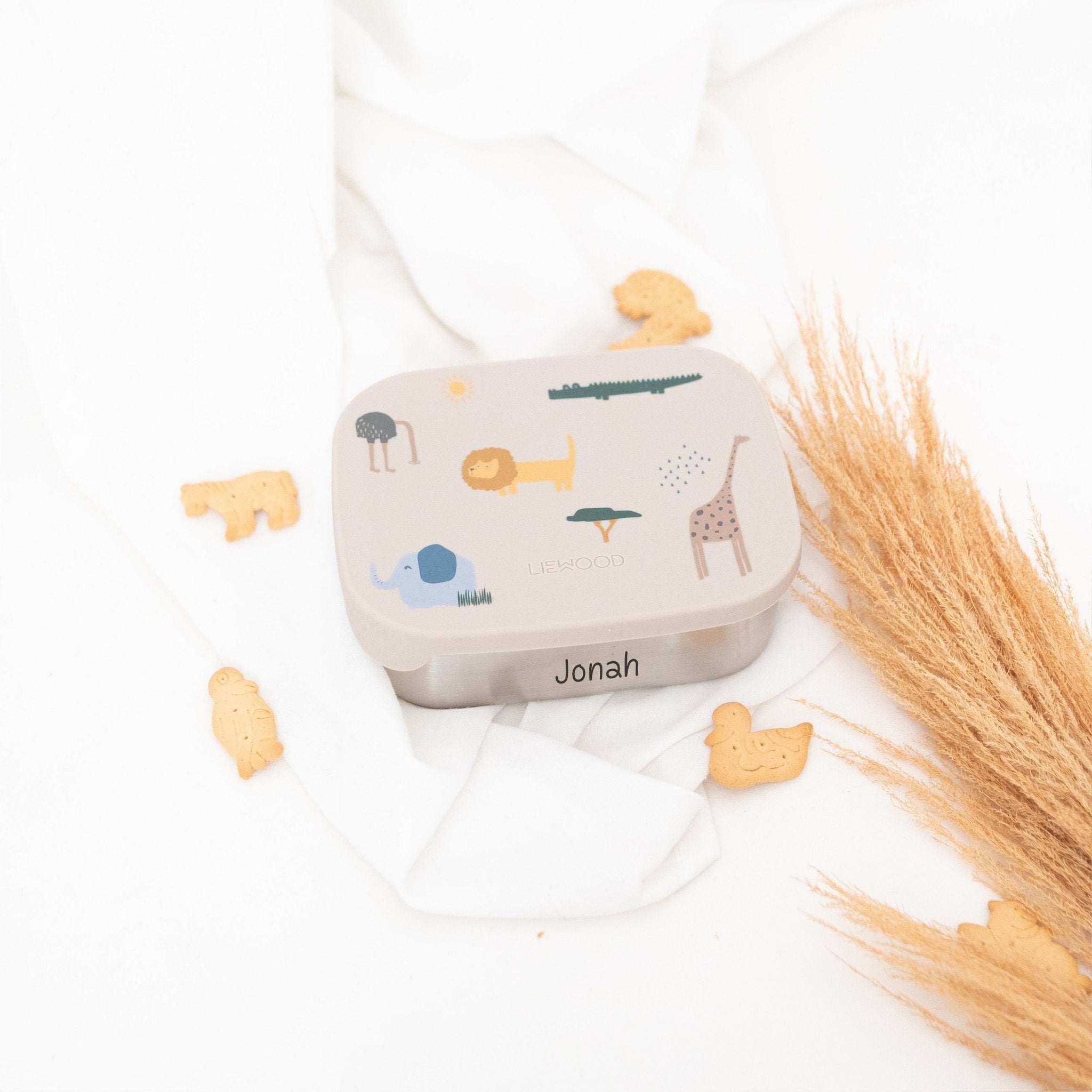 LIEWOOD Edelstahl Lunchbox personalisiert - wunderwunsch