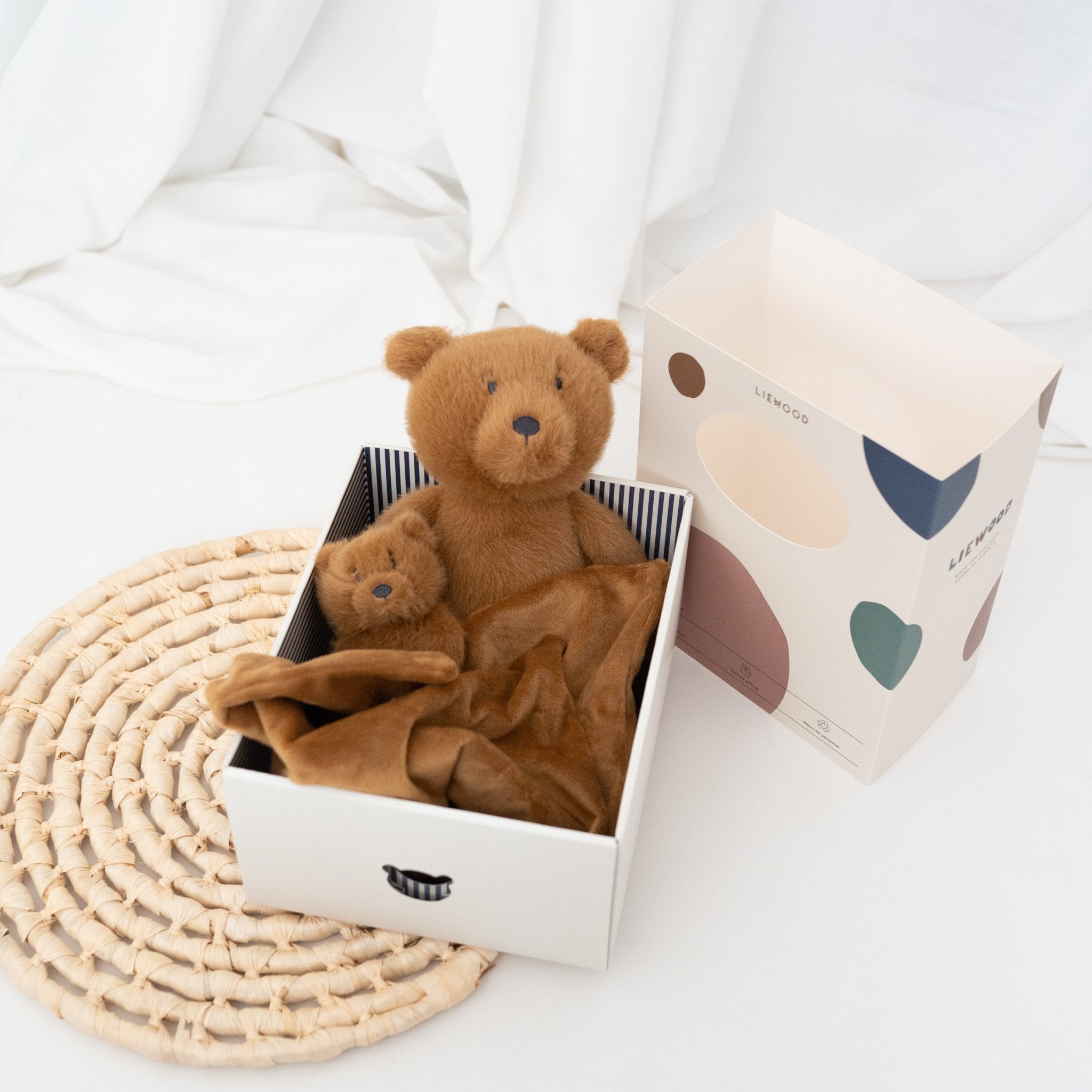 LIEWOOD Geschenkset Kuscheltier & Kuscheltuch - wunderwunsch