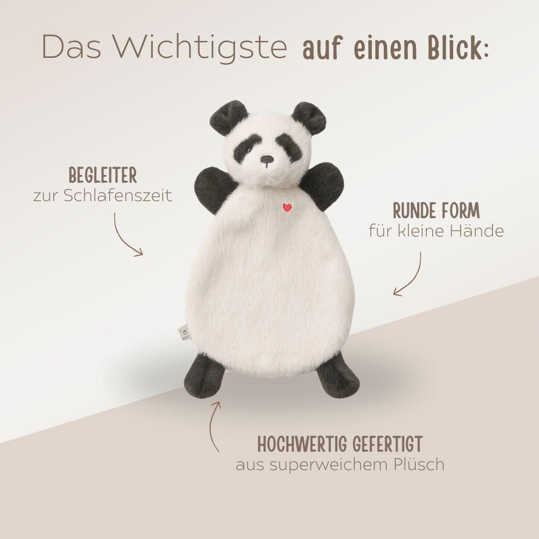 LIEWOOD Schmusetuch Panda personalisierbar - wunderwunsch