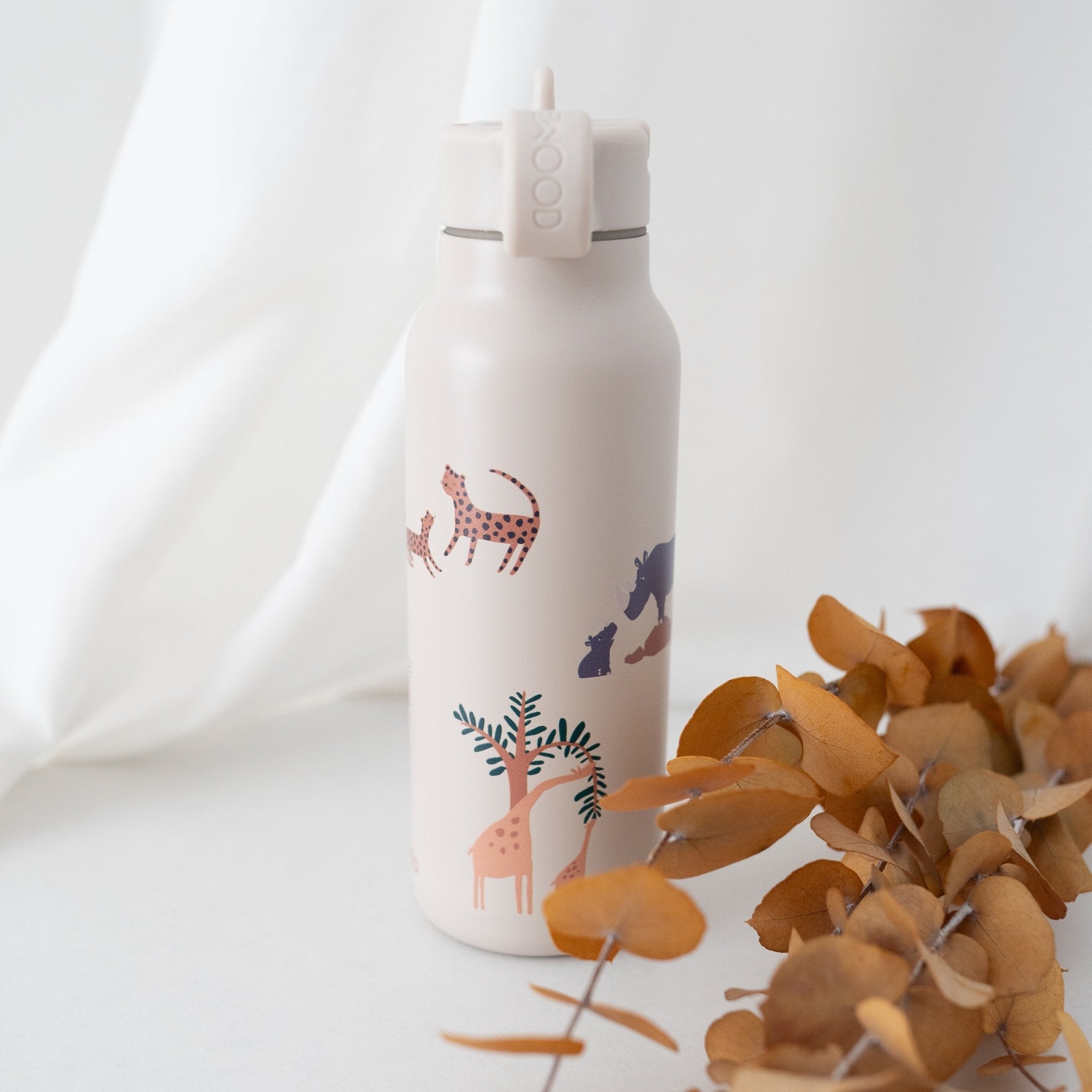 LIEWOOD Trinkflasche Edelstahl 350ml Print - wunderwunsch
