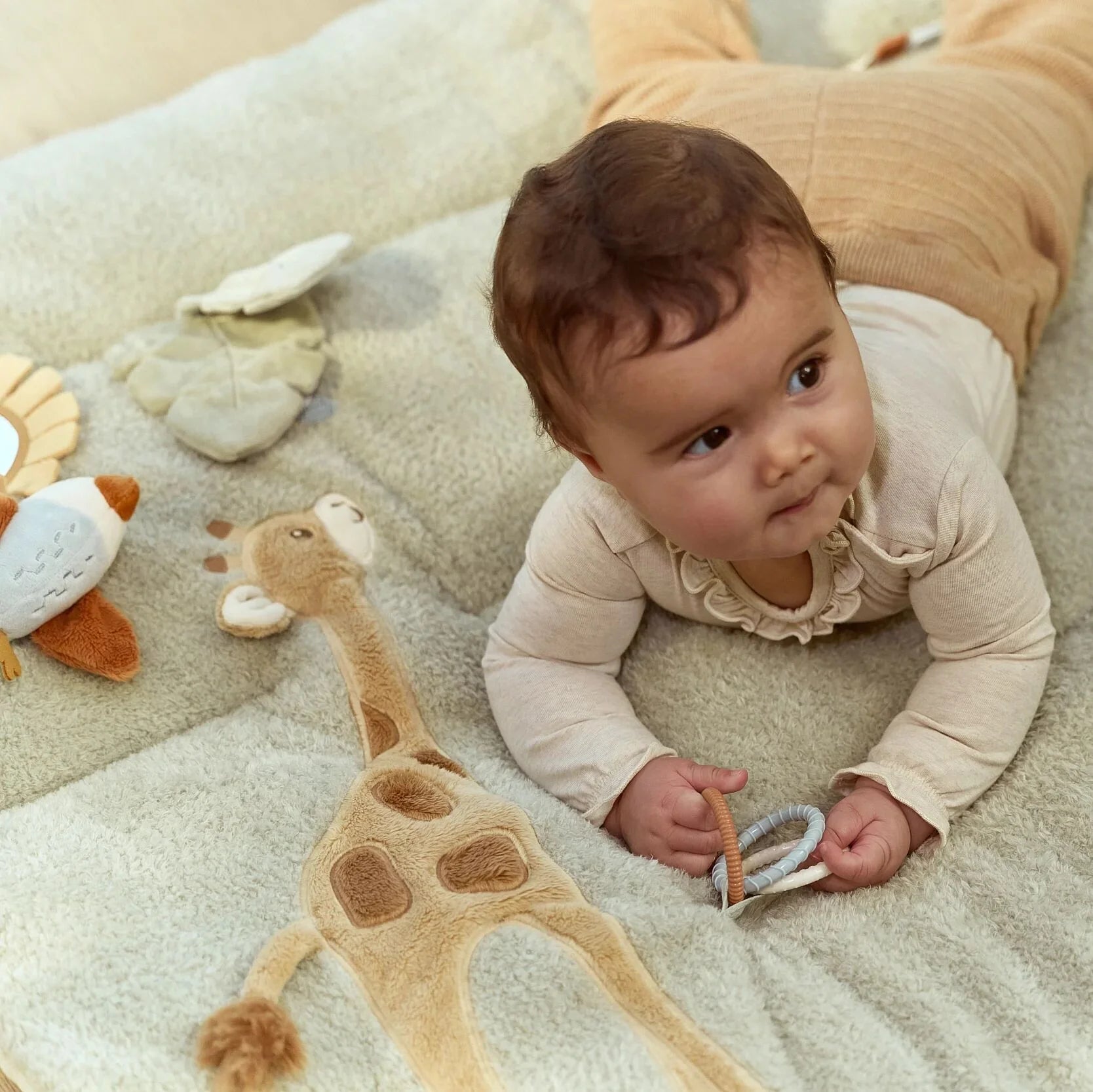 LITTLE DUTCH Aktivitäten Spieldecke - Safari Friends - wunderwunsch